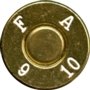 Headstamp of 30 Cal 1,000-Yard DANGER SPACE