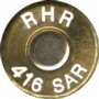 Headstamp of 416 RAPTOR