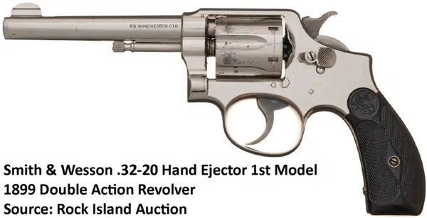 Smith-Wesson-.32-20-Hand-Ejector-1st-Model-Revolver