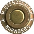 Headstamp of 9.5 X 46R UTENDOERFFER MBd TARGET