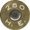 Headstamp of 260 HEAVY EXPRESS SHORT ACTION MAGNUM