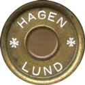 Headstamp of 11.9 X 44R HAGEN-LUND