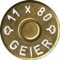 Headstamp of 11 X 80 GEIER