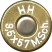 Headstamp of 9.5 X 57R MS