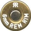 Headstamp of 6mm REMINGTON RIMMED