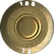 Headstamp of 6.5 X 54R RUSSIAN VOSTOK ('BIATHLON')