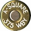 Headstamp of 375 WEATHERBY MAGNUM