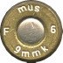 Headstamp of 9mm Browning Short (380 Auto) - (SOUTH AFRICA)