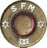 Headstamp of 8mm SUTER