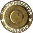 Headstamp of 11.5 X 50R MB WERDER TARGET SHORT NECK