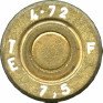 Headstamp of 4.6 X 54 FRENCH HIGH VELOCITY XPL
