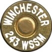 Headstamp of 243 WINCHESTER SUPER SHORT MAGNUM