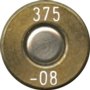 Headstamp of 375–08 JAGUAR