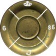 Headstamp of 11.2 X 42R MB TARGET (GR 47)