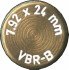 Headstamp of 7.92 X 24 VBR-PDW