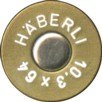 Headstamp of 10.3 X 64 HÄBERLI