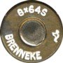 Headstamp of 8 X 64S BRENNEKE
