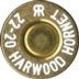 Headstamp of 22 - 20 HARWOOD HORNET