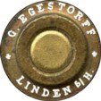 Headstamp of 11.5 X 50R WERDER TARGET LONG NECK