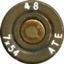 Headstamp of 7 X 54 FOURNIER