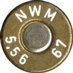 Headstamp of 4.15 X 44.6 GERMAN EXPERIMENTAL