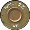 Headstamp of 303/22 VICKERS