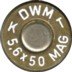 Headstamp of 5.6 X 50 MAGNUM