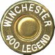 Headstamp of 400 LEGEND