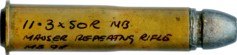 11.3 X 50R MAUSER MB