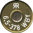 Headstamp of 6.5 - 378 WEATHERBY