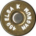 Headstamp of 375/459 ELSA K MAGNUM