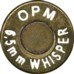 Headstamp of 6.5 WHISPER