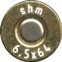 Headstamp of 6.5 X 64 REB