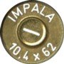 Headstamp of 10.4 X 62 IMPALA