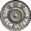 Headstamp of 300 REMINGTON ULTRA MAG