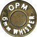 Headstamp of 6mm WHISPER