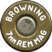 Headstamp of 7mm REMINGTON MAGNUM