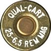 Headstamp of 25 - 6.5mm REMINGTON MAGNUM