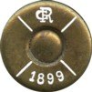 Headstamp of 8.2 X 52.8R HUNTING