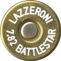 Headstamp of 7.82 LAZZERONI BATTLESTAR