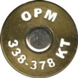 Headstamp of 338-378 KT