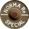 Headstamp of 6.5 X 62 BELTED NORMA Experimental