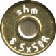 Headstamp of 6.5 X 50R REB