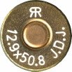 Headstamp of 12.9 X 50.8 JDJ
