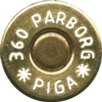 Headstamp of 360 PARBORG