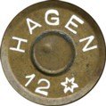 Headstamp of 12 X 44R La No. 6