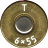 Headstamp of 6 X 55 SWISS MATCH
