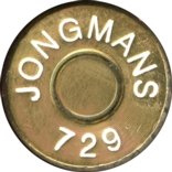 Headstamp of 729 JONGMANS