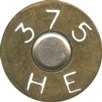 Headstamp of 375 HEAVY EXPRESS MAGNUM