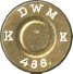 Headstamp of 8mm BERGMAN-SIMPLEX